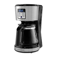 Black+Decker 12-Cup Programmable Coffee Maker With Vortex Technology