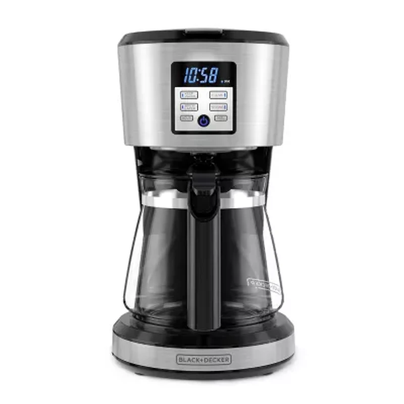 Black+Decker 12-Cup Programmable Coffee Maker With Vortex Technology