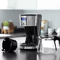 Black+Decker 12-Cup Programmable Coffee Maker With Vortex Technology