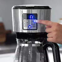 Black+Decker 12-Cup Programmable Coffee Maker With Vortex Technology