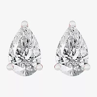 (H-I / SI1-SI2) 1/2 CT. T.W. Lab Grown White Diamond 14K Gold 5.3mm Pear Stud Earrings