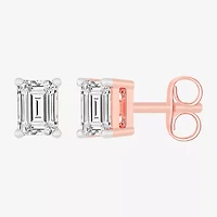 (H-I / SI1-SI2) 1/2 CT. T.W. Lab Grown White Diamond 14K Gold 4.2mm Stud Earrings