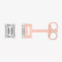 (H-I / SI1-SI2) 1/2 CT. T.W. Lab Grown White Diamond 14K Gold 4.2mm Stud Earrings