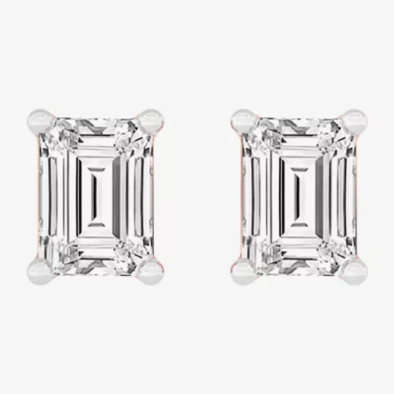 (H-I / SI1-SI2) 1/2 CT. T.W. Lab Grown White Diamond 14K Gold 4.2mm Stud Earrings
