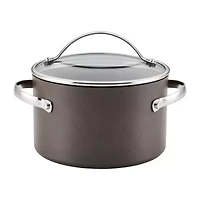 Ayesha Curry Hard Anodized Collection 4-qt. Sauce Pan with Lid