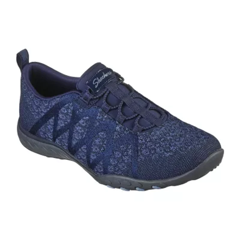 Skechers Breathe Easy Infiknity Womens Round Closed Toe Slip-On Shoe