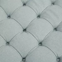 Martha Stewart Terri Tufted Upholstered Ottoman