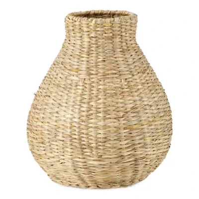 Linden Street 12 In Round Woven Vase