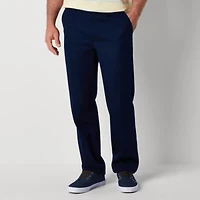 St. John's Bay Universal Wrinkle Free Easy Care Mens Classic Fit Flat Front Pant