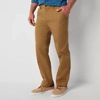 St. John's Bay Universal Wrinkle Free Easy Care Mens Classic Fit Flat Front Pant