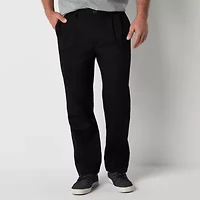 St. John's Bay Universal Wrinkle Free Easy Care Mens Classic Fit Pleated Pant