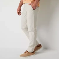 St. John's Bay Chambray Mens Slim Fit Flat Front Pant