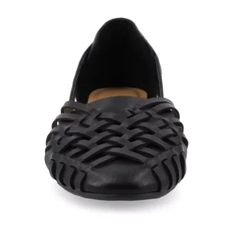 Journee Collection Ekko Womens Round Closed Toe Slip-On Shoe