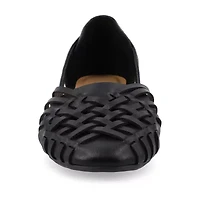 Journee Collection Ekko Womens Round Closed Toe Slip-On Shoe