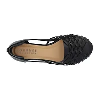 Journee Collection Ekko Womens Round Closed Toe Slip-On Shoe