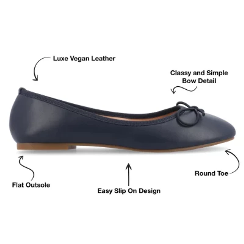 Journee Collection Womens Vika Ballet Flats