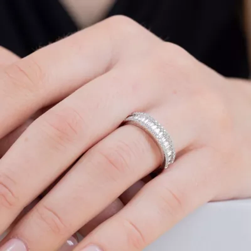 2.5MM 1/2 CT.T.W. Natural White Diamond 10K Gold Anniversary Band