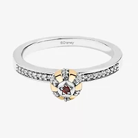 Disney Jewels Collection Womens 1/10 CT. Natural White Diamond 14K Gold Over Silver Dumbo Cocktail Ring