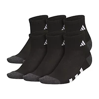 adidas Little & Big Kid Boys 6 Pair Quarter Ankle Socks