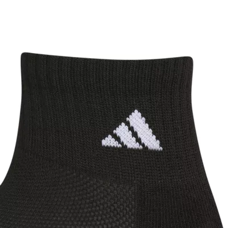 adidas Boys 6 Pair Quarter Ankle Socks