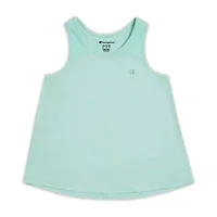 Champion Big Kid Girls Crew Neck Moisture Wicking Sleeveless Active Tank Top