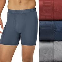 Hanes Originals Supersoft Mens 3 Pack Boxer Briefs Uo2ba3