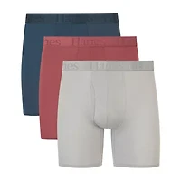 Hanes Originals Supersoft Mens 3 Pack Boxer Briefs Uo2ba3