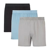 Hanes Originals Supersoft Mens 3 Pack Boxers Uo2kb3