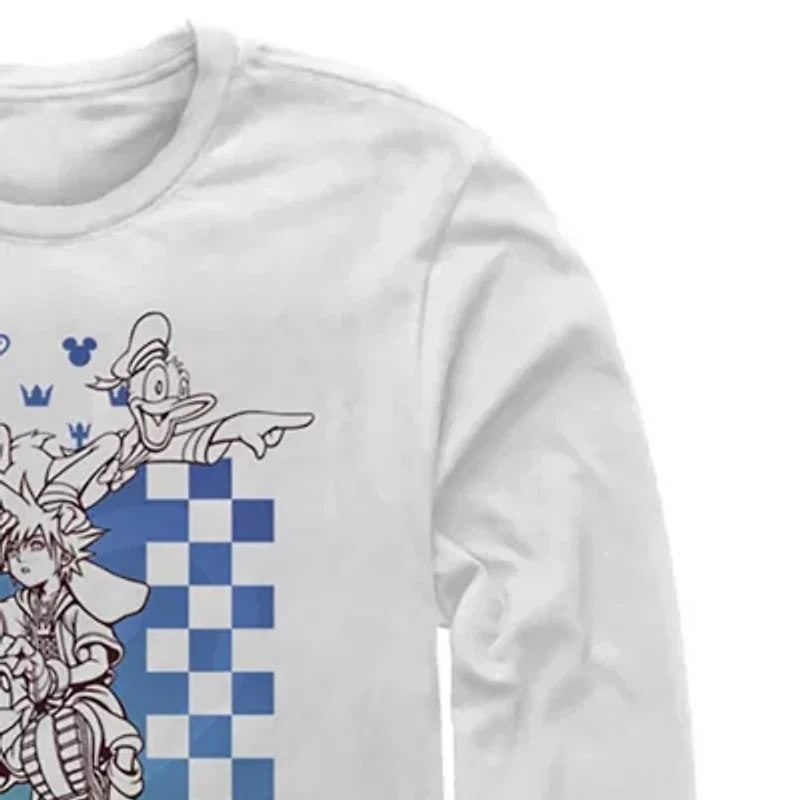 Mens Long Sleeve Graphic T-Shirt