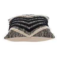 LR Home Maymis Chevron Square Throw Pillow