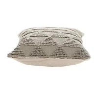 LR Home Ress Geometric Square Throw Pillow