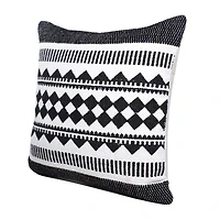 LR Home Koum Geometric Square Throw Pillow