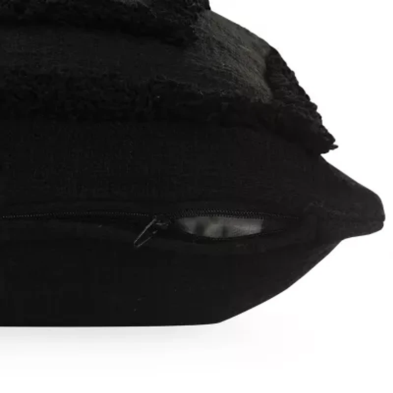 LR Home Cachi Modern Rectangular Throw Pillow