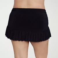 Liz Claiborne Womens Plus Swim Skirt