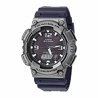 Casio Solar Mens Digital Black Strap Watch Aqs810w-1a4vcf