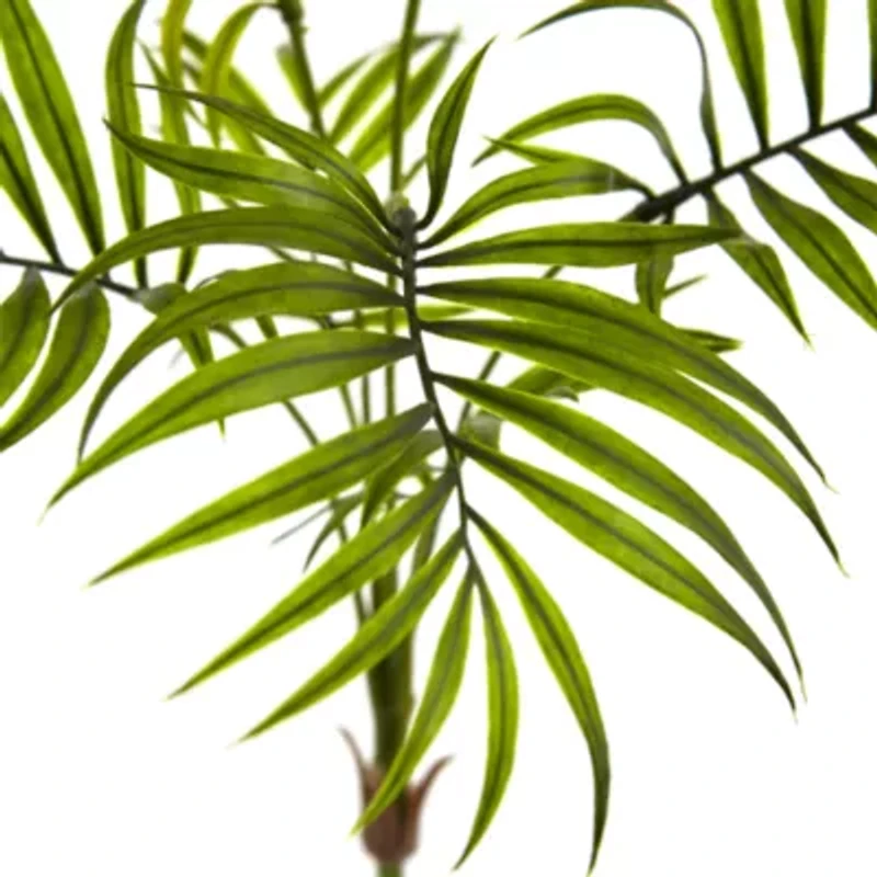 Mini Areca Palm Artificial Bush; Set of 6