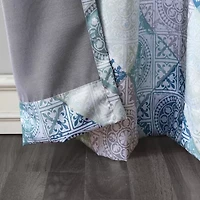 Sun Zero Dacona Grommet Top Energy Saving Light-Filtering Single Curtain Panel