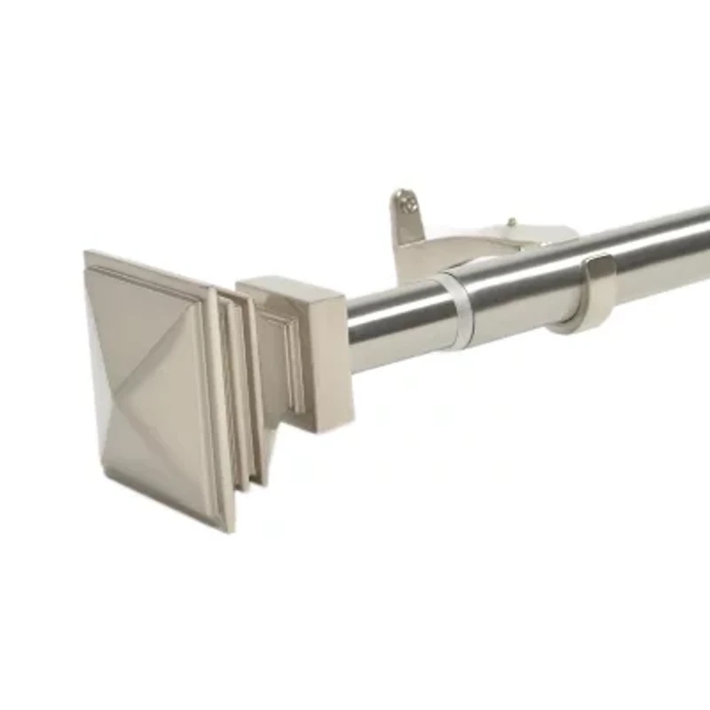 Deco Window Square 1 IN Adjustable Curtain Rod