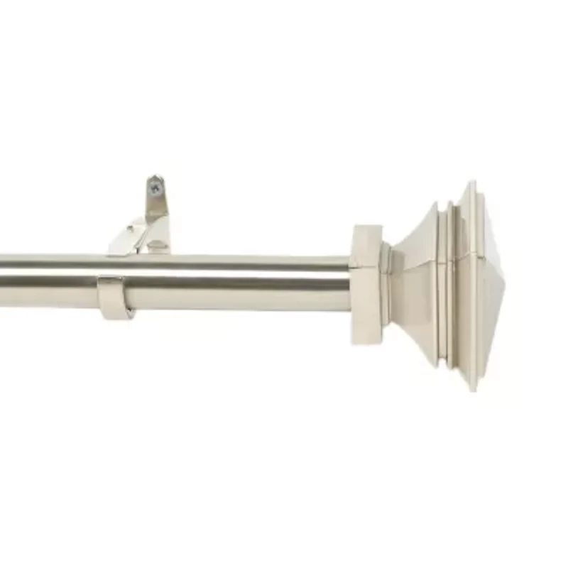 Deco Window Square 1 IN Adjustable Curtain Rod