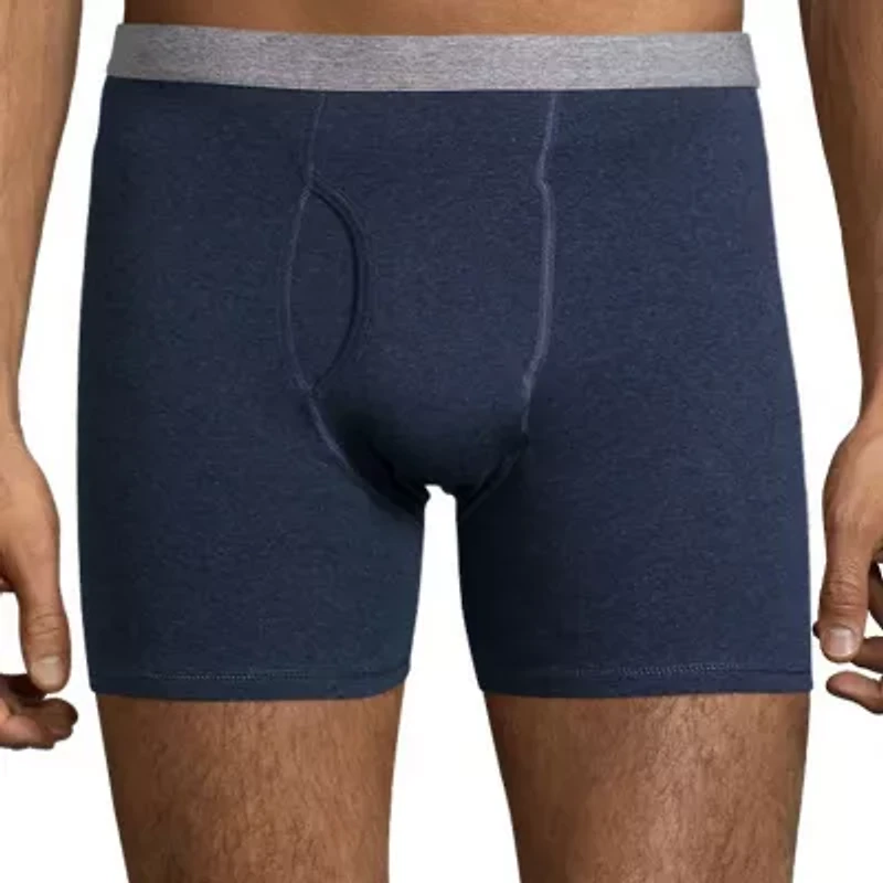 Stafford Cotton Mens Big and Tall 4 Pack Boxer Briefs 302866