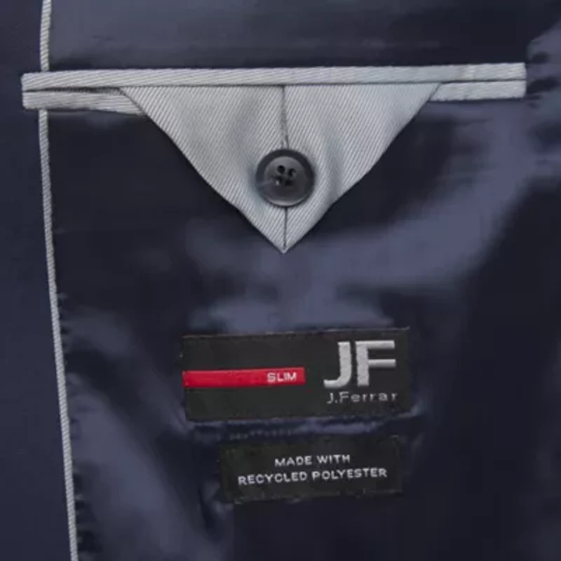 J. Ferrar Ultra Comfort Mens Stretch Fabric Slim Fit Suit Jacket
