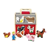 Melissa & Doug Take-Along Sorting Barn Toy Tool