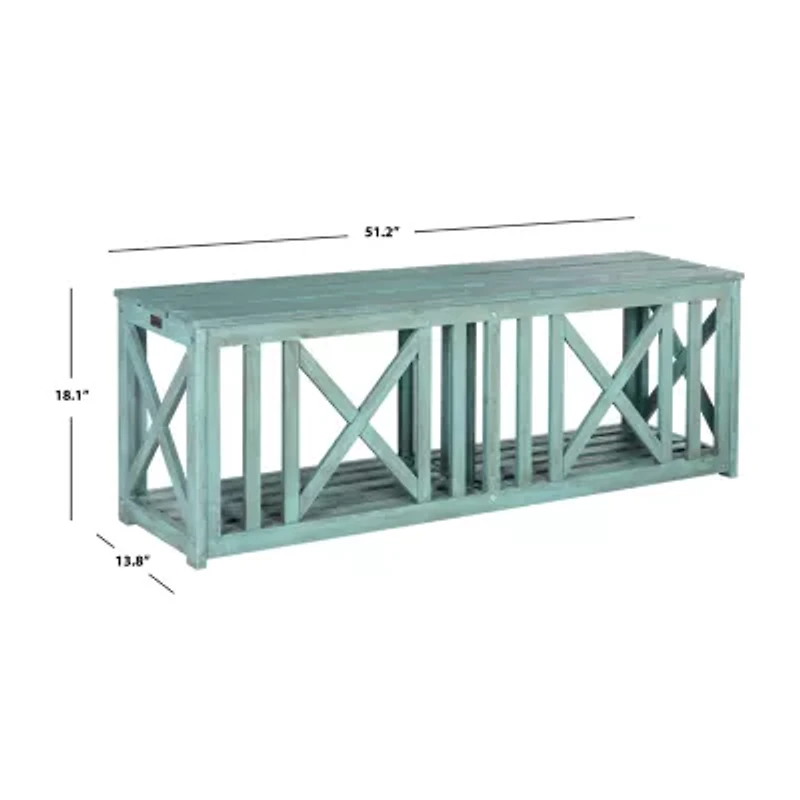 Branco Patio Collection Bench