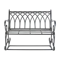 Safavieh Ressi Patio Collection Rocking Bench