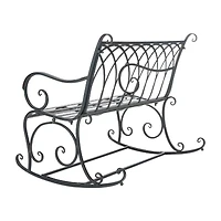 Safavieh Ressi Patio Collection Rocking Bench