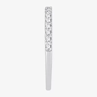 (H-I / Si1-Si2) Womens 1/4 CT. T.W. Lab Grown White Diamond 10K Gold Wedding Band