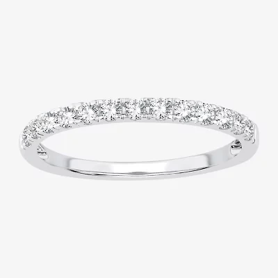 H-I / Si1-Si2) Womens 1/ CT. T.W. Lab Grown White Diamond 10K Gold Wedding Band