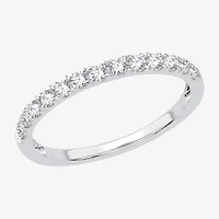H-I / Si1-Si2) Womens 1/ CT. T.W. Lab Grown White Diamond 10K Gold Wedding Band