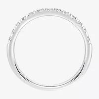 H-I / Si1-Si2) Womens 1/ CT. T.W. Lab Grown White Diamond 10K Gold Wedding Band