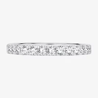 (H-I / Si1-Si2) Womens 1/2 CT. T.W. Lab Grown White Diamond 10K Gold Wedding Band